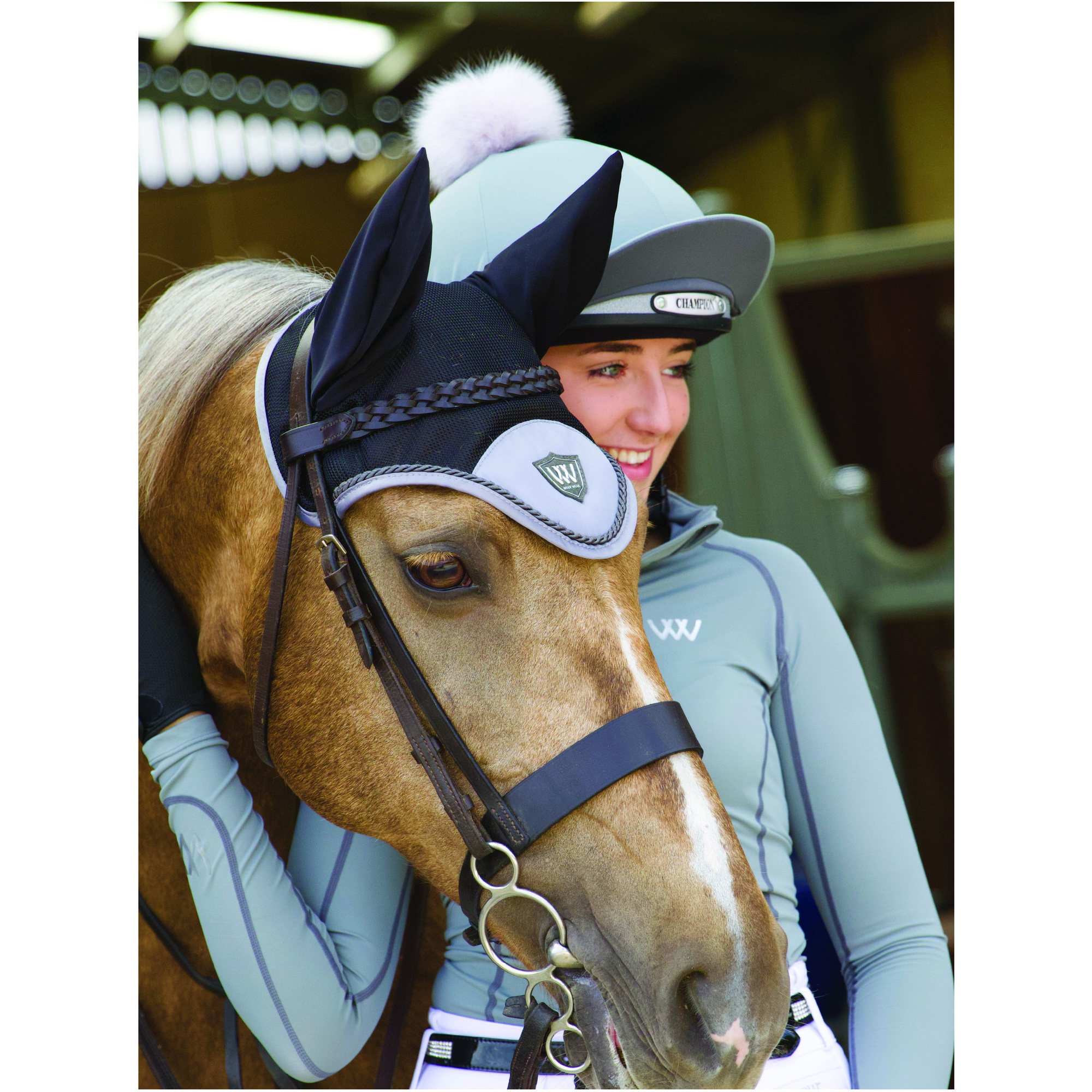 Woof Wear Fly Veil WS0010 - Black / Brushed Steel